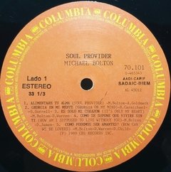 Vinilo Lp Michael Bolton Soul Provider 1989 Argentina - BAYIYO RECORDS