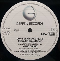 Vinilo Maxi Wang Chung Don't Be My Enemy 1983 Holanda - BAYIYO RECORDS