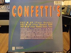 Vinilo Confetti's Put'm Up Your Hands Maxi Frances 1990 - comprar online