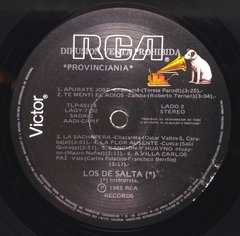 Vinilo Lp - Los De Salta - Provinciania 1985 Argentina - tienda online