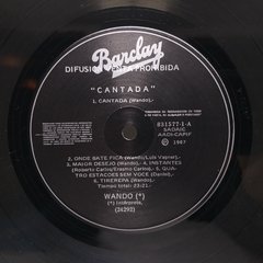 Vinilo Lp - Wando - Cantada 1987 Argentina - BAYIYO RECORDS