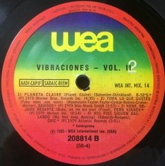 Vinilo Compilado Varios Artistas Vibraciones Vol 2 1990 Arg - tienda online