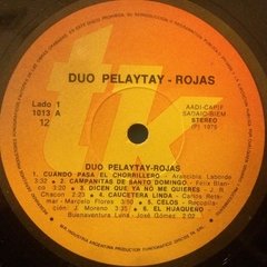 Vinilo Duo Pelaytay Rojas Lp Argentina 1975 en internet