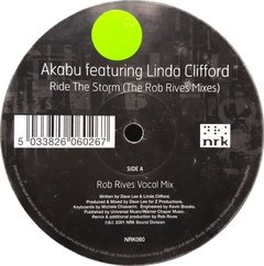 Vinilo Maxi - Akabu Ft Linda Clifford - Ride The Storm 2001