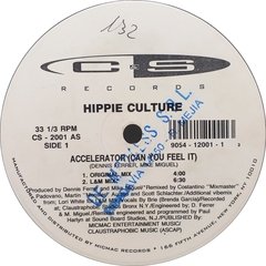 Vinilo Maxi Hippie Culture Accelerator Can You Feel It 1993