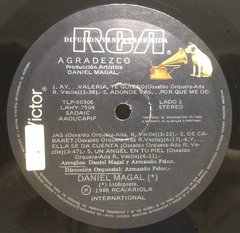 Vinilo Lp - Daniel Magal - Agradezco 1986 Argentina - tienda online