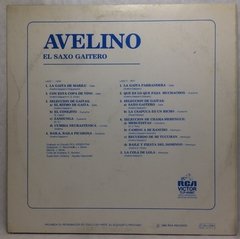 Vinilo Lp - Avelino - El Saxo Gaitero 1984 Argentina - comprar online