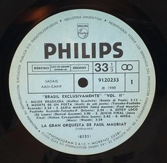 Vinilo La Gran Orquesta De Paul Mauriat Brasil Exclusivament - BAYIYO RECORDS