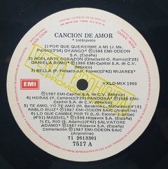 Vinilo Lp - Varios Artistas - Cancion De Amor 1987 Argentina en internet
