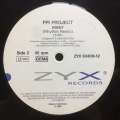 Vinilo Maxi Fpi Project - Risky (remix) - 1990 House - tienda online
