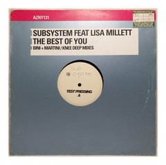 Vinilo Maxi - Subsystem Ft Lisa Millett - The Best Of You