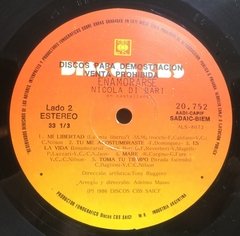 Vinilo Lp - Nicola Di Bari - Enamorarse 1986 Argentina - tienda online