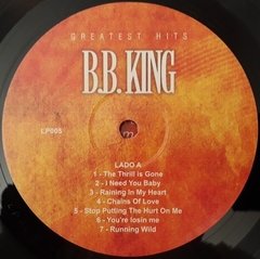 Vinilo Lp Bb King - Grandes Exitos Greatest Hits - Nuevo en internet