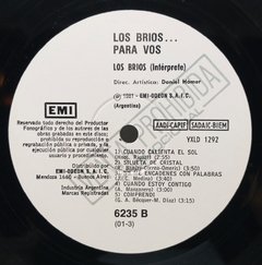 Vinilo Lp - Los Brios - Para Vos 1981 Argentina - tienda online