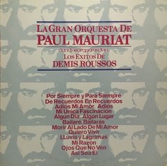 Vinilo Lp - Paul Mauriat - Los Exitos De Demis Roussos 1980