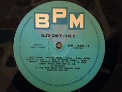 Vinilo Varios Dj's Only Vol 2 Argentina 1990 - BAYIYO RECORDS