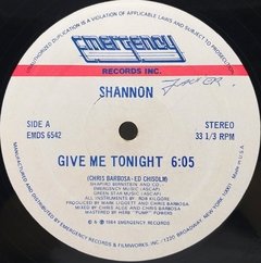 Vinilo Maxi Shannon Give Me Tonight 1984 Usa en internet