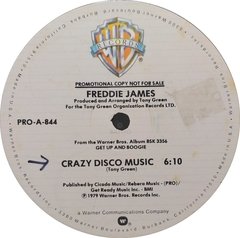 Vinilo Maxi - Freddie James - Crazy Disco Music 1979 Usa - comprar online