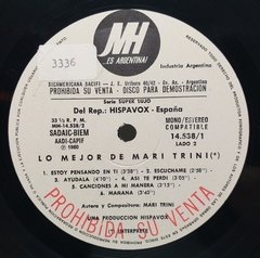 Vinilo Lp - Mari Trini - Lo Mejor De Mari Trini 1980 Arg - tienda online