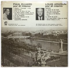 Vinilo Paul Eluard - Louis Aragon Por El Mismo Lp