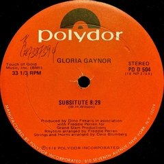 Vinilo Gloria Gaynor Substitute / I Will Survive Maxi Usa en internet