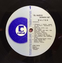 Vinilo El Nuevo Sonido De Walter Lp Argentina 1975 - BAYIYO RECORDS