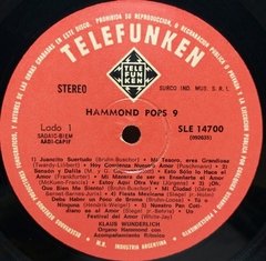 Vinilo Klaus Wunderlich Hammond Pops 9 Lp - BAYIYO RECORDS