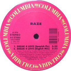 Raze Break 4 Love Maxi Vinilo 1988 Usa
