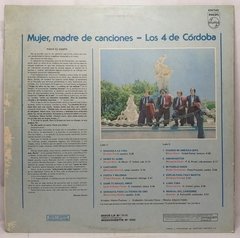 Vinilo Lp Los 4 De Cordoba - Mujer, Madre De Canciones 1982 - comprar online