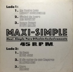 Vinilo Compilado Varios - Maxi-simple 45 Rpm 1985 Arg (513)
