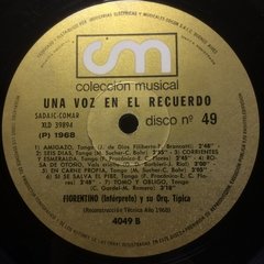 Vinilo Fiorentino Una Voz En El Recuerdo Lp Argentina 1968 - tienda online
