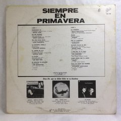Vinilo Compilado Varios Artistas - Siempre En Primavera 1982 - comprar online