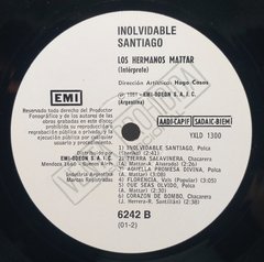 Vinilo Lp Los Hermanos Mattar - Inolvidable Santiago 1981 - tienda online