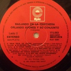 Vinilo Orlando Ayunes Y Su Conjunto Bailando En La Trinchera - BAYIYO RECORDS