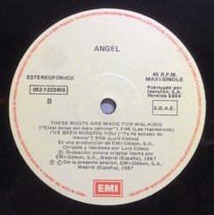 Vinilo Maxi - Angel - These Boots Are Made For Walking 1987 - tienda online
