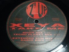 Vinilo Xeya Take Me Maxi Italia 1994 en internet