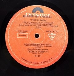 Vinilo Cecilia Todd Lp Argentina 1983 - BAYIYO RECORDS