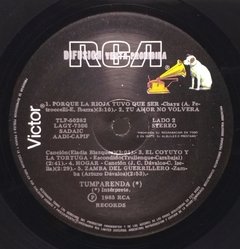 Vinilo Lp - Tumparenda - Tumparenda 1985 Argentina - BAYIYO RECORDS