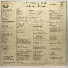 Vinilo Lp - Salvatore Adamo - En Castellano Y Frances 1977 - comprar online