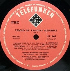 Vinilo Tesoro De Famosas Melodias Vol. 1 Lp - BAYIYO RECORDS