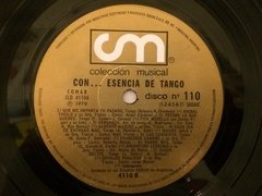 Vinilo Varios Con...esencia De Tango Lp Argentina 1970 Comp - BAYIYO RECORDS