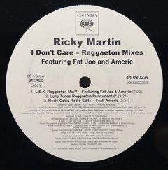 Vinilo Maxi Ricky Martin I Don't Care (reggaeton Mixes) Usa en internet