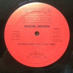 Miquel Brown - So Many Men - So Little Time Vinilo Maxi 1983 - BAYIYO RECORDS