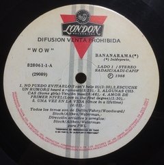 Vinilo Lp - Bananarama - Wow 1988 Argentina Promo - BAYIYO RECORDS