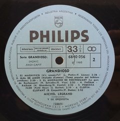 Vinilo Lp - Michel Legrand - Grandioso 1980 Argentina - tienda online
