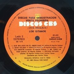 Vinilo Lp - Los Gitanos - ¡que Belleza! 1985 Argentina - tienda online