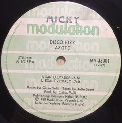 Vinilo Lp - Azoto - Disco Fizz 1980 Canadá - BAYIYO RECORDS