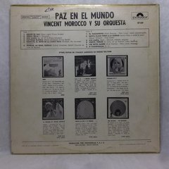 Vinilo Lp - Vincent Moroco Y Su Orquesta - Paz En El Mundo - comprar online