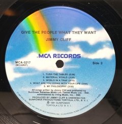 Vinilo Lp Jimmy Cliff - Give The People What They Want 1981