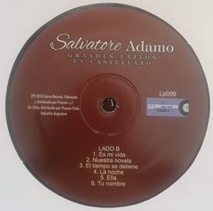 Vinilo Lp - Salvatore Adamo - Grandes Éxitos En Castel Nuevo - BAYIYO RECORDS
